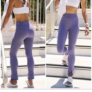 Free People Movement Split Front Flares in Twilight size medium